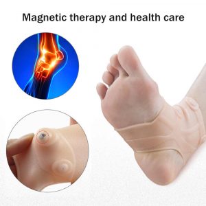 Magnetni, slilkonski steznik za skočni zglob